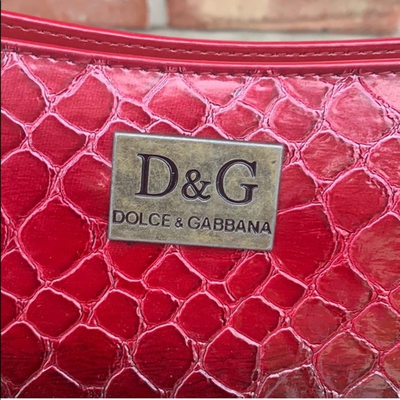 Dolce & Gabbana snake skin shoulder bag - Picture 2 of 12